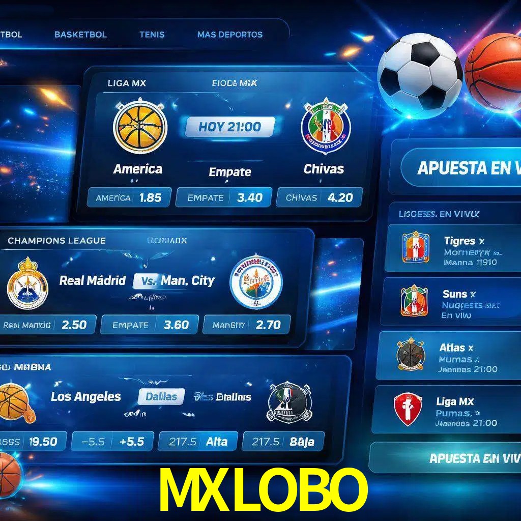 Mercados de apuestas deportivas MXLOBO para jugadores en México